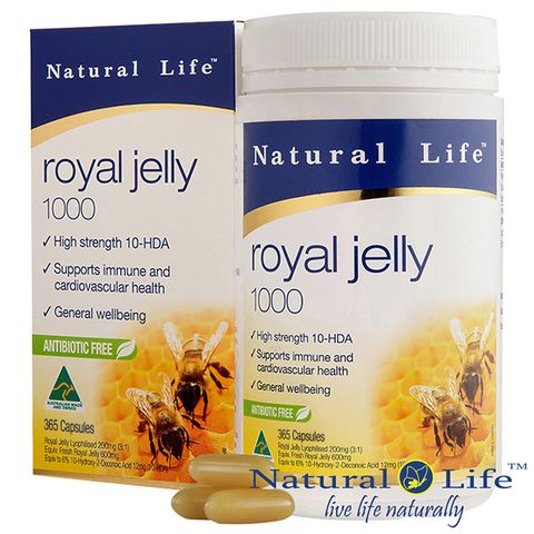 Natural Life 澳洲頂級蜂王漿1000mg(365顆)