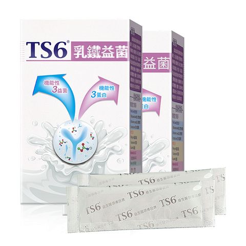 ts6 護一生 乳鐵益菌(2gx30包/盒)X2盒