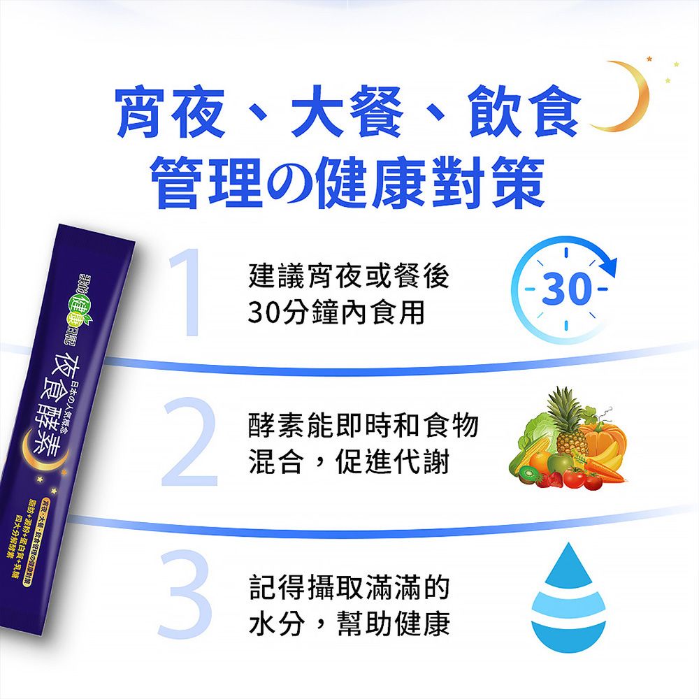 我的健康日記 夜食酵素(30入/盒) x 2