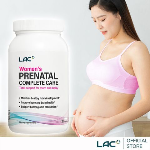 LAC 利維喜 孕婦綜合維他命食品錠120錠(葉酸/鐵質鈣質/維他命D/婦寶樂)