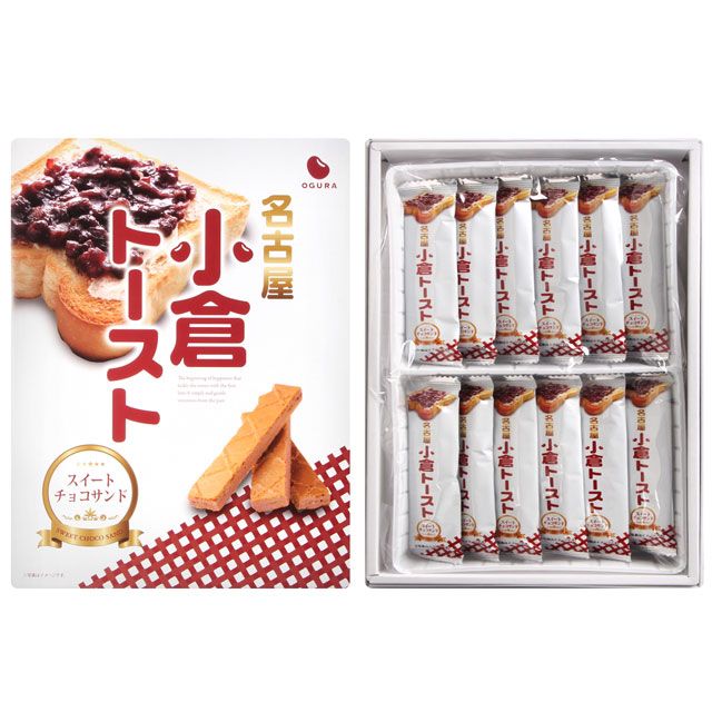  丸三食品 名古屋紅豆可可風味夾心餅乾禮盒 (176g)