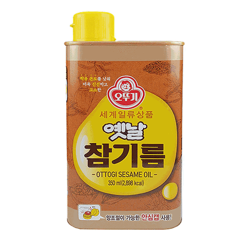 韓國餐廳指定用油韓國不倒翁100%純芝麻油350ml