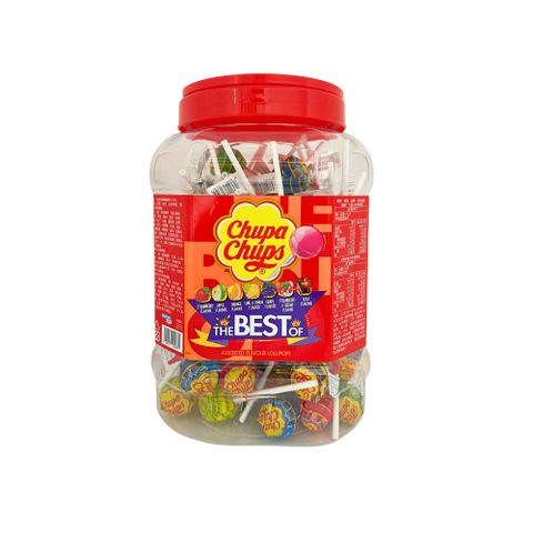 Chupa Chups 加倍佳 棒棒糖綜合口味(100入/桶)