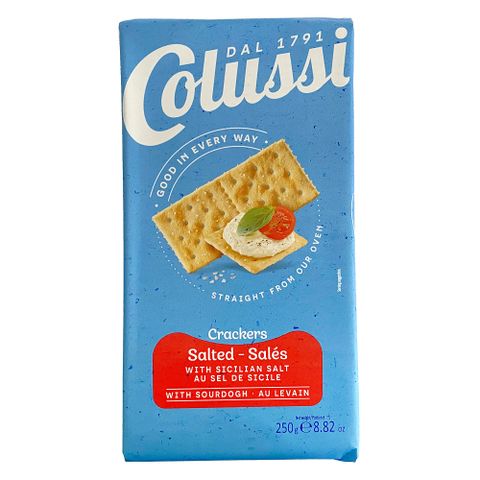 好康推薦《Colussi》可露希蘇打餅(鹽味) 250g