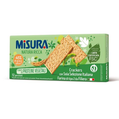 《MISURA》 義大利MISURA大豆粉蘇打餅 400g