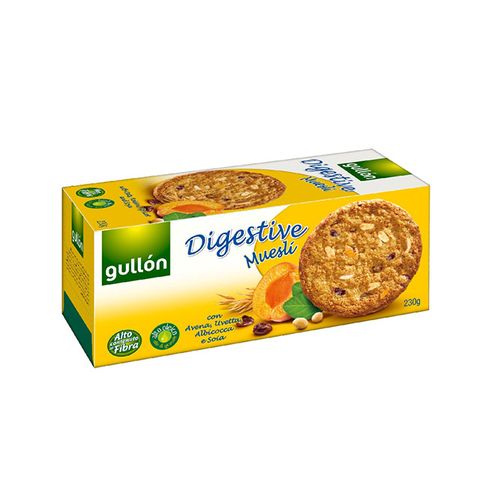 西班牙穀物餅乾NO.1品牌Gullon 穀優燕麥果乾消化餅 230g