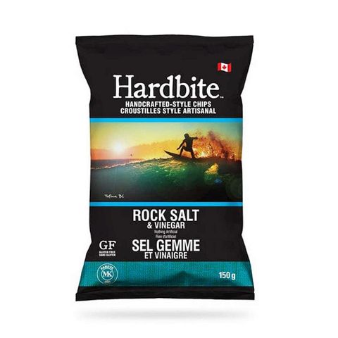 【加拿大HARDBITE】海鹽醋酸洋芋片150G