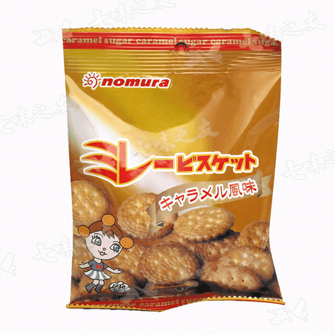 野村 焦糖風味小圓餅乾 70g