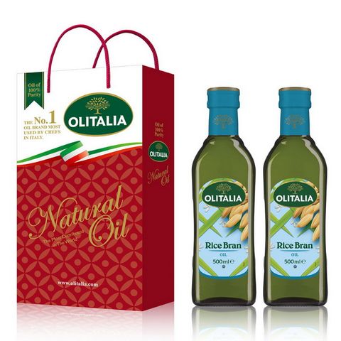 Olitalia奧利塔玄米油禮盒組 (500mlx2瓶)