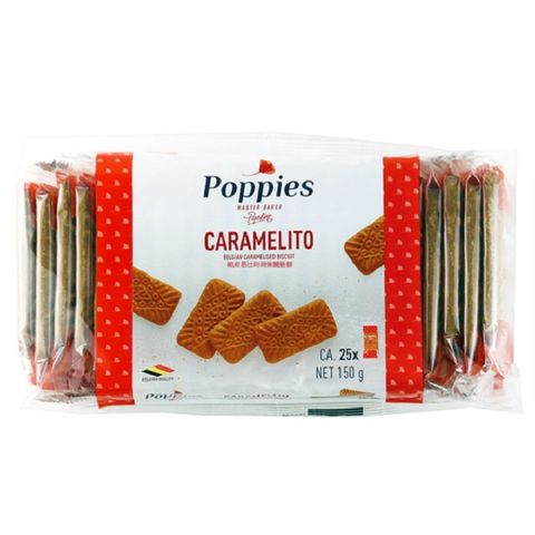 比利時Poppies焦糖脆餅150G