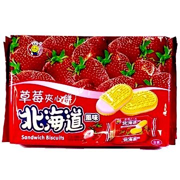 北海道 草莓夾心餅 360g 馬來西亞原裝進口