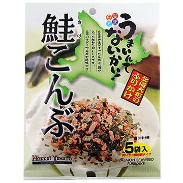 灑一點白飯更好吃....北海道 北海鮭魚昆布香鬆 15g