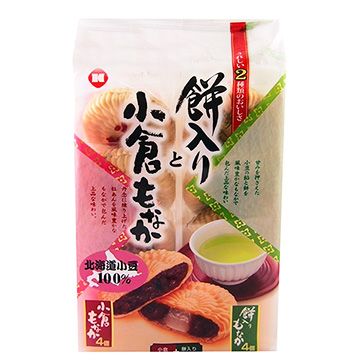 長輩間的超人氣甜點日本壽製果 二色紅豆最中餅 304g