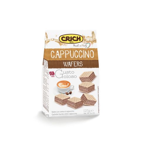 義大利烘培領導品牌CRICH克里奇 咖啡威化餅乾125g