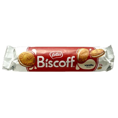 LOTUS 《 Biscoff》比利時蓮花夾心餅-香草味 110g