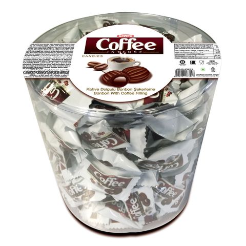 土耳其★咖啡夾心糖★塔雅思咖啡夾心糖(桶裝)1000g