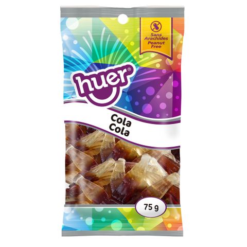 【加拿大Huer】可樂瓶造型軟糖75G