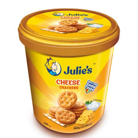 Julie’s茱蒂絲 起士餅-桶裝(360g)