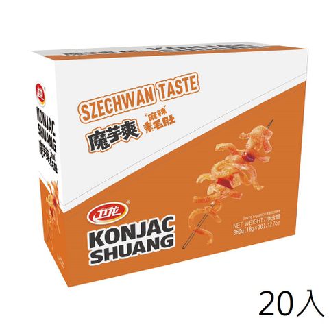 魔芋爽 麻辣素毛肚360G