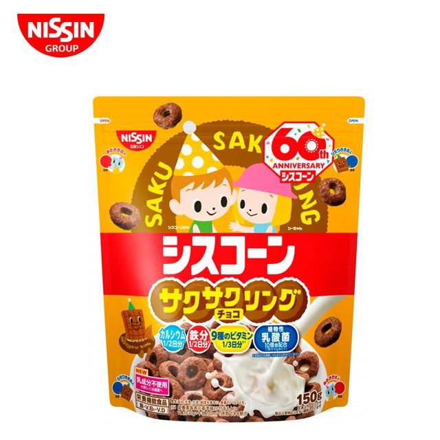 Nissin 日清  可可風味圈圈餅(150g)