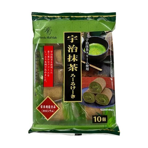 山內製果 抹茶風味蛋糕捲(140g)