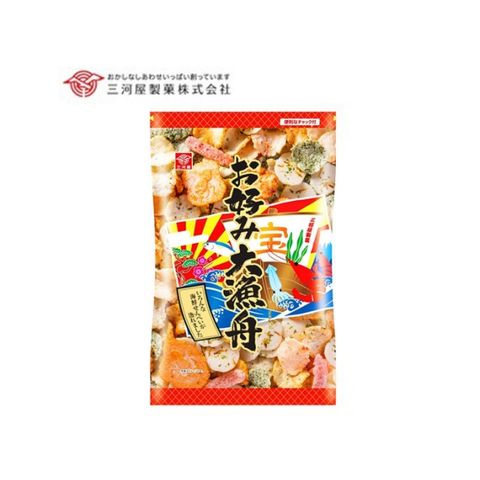 三河屋 日本大漁船海鮮仙貝(160g)