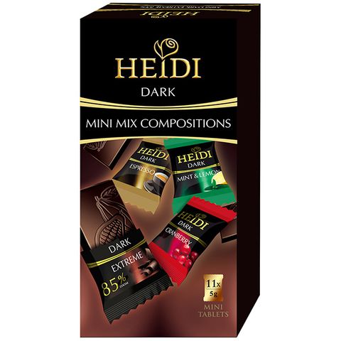一次解決~選擇障礙瑞士Heidi 迷你綜合巧克力55g