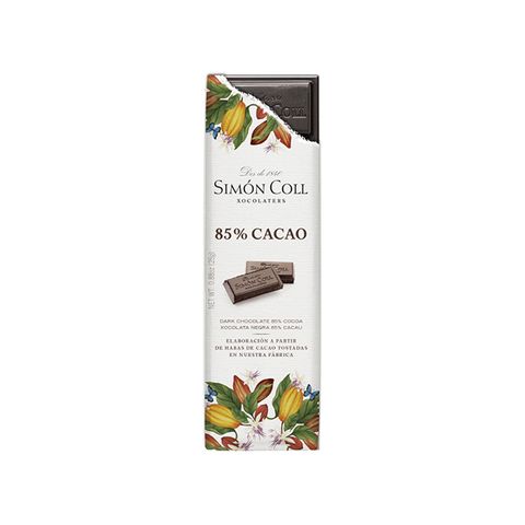 Simon Coll 85% 黑巧克力片25g