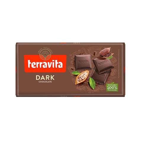 Terravita 波蘭 黑巧克力 100g