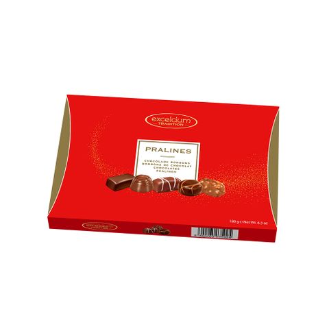 Excelcium 比利時極緻巧克力-紅 180g