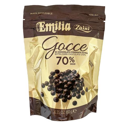 義大利采霓70%黑巧克力丁180g