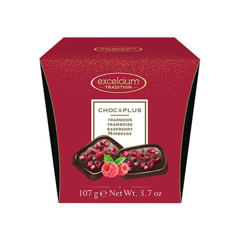 Excelcium 極緻覆盆莓果粒黑巧克力107g
