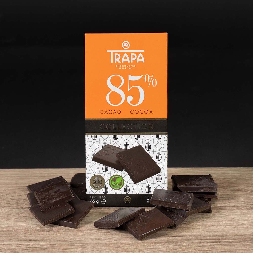 SINTRAPACHOCOLATES 85CACAOCOCOACOLLECTION NETO:85 g e