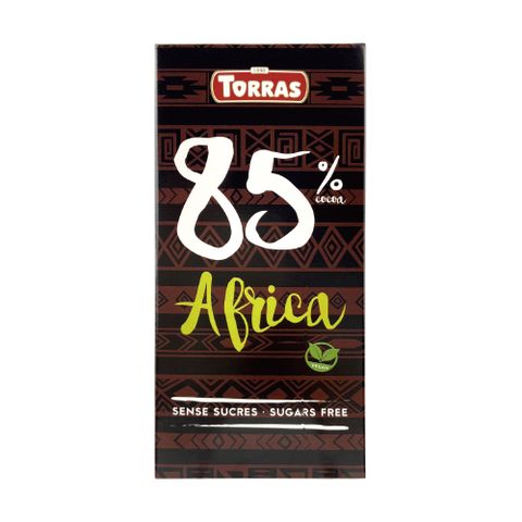 無加糖巧克力TORRAS多樂85%醇黑巧克力100G