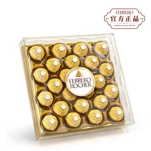 Ferrero Rocher 金莎 金鑽禮盒24粒裝300g_巧克力/牛奶/可可