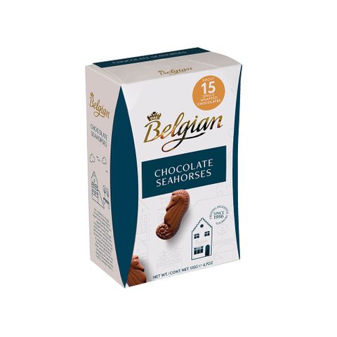 比利時最代表品牌比利時The Belgian 海馬榛果夾心巧克力135g