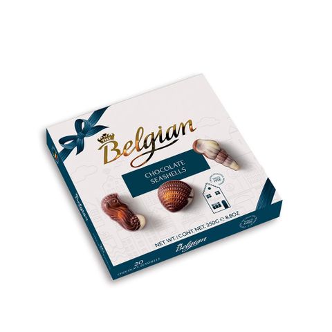 比利時最代表品牌比利時The Belgian 經典貝殼巧克力禮盒250g