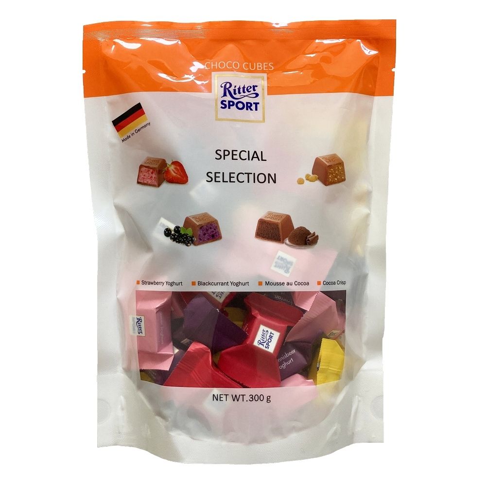 Ritter Sport 力特巧克力口味彩色方塊300g