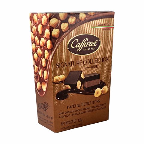 CAFFAREL卡飛駱經典醇黑榛果夾心巧克力150g