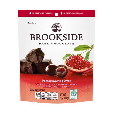 《Brookside》紅石榴夾餡黑巧克力(198g)