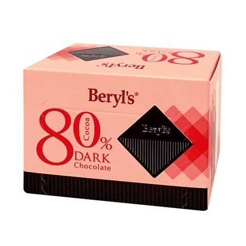 Beryl’s 80%可可含量黑巧克力(60g)