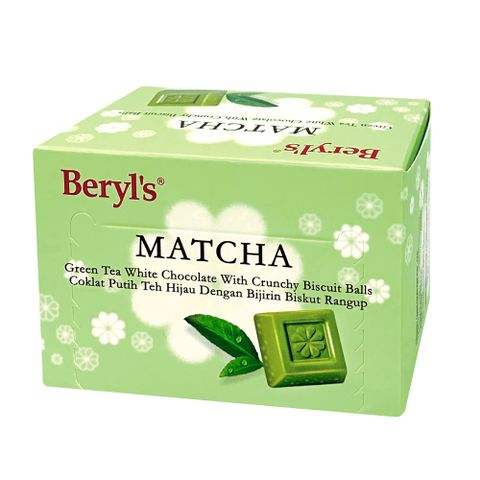 Beryl’s 餅乾粒綠茶味白巧克力 60g(添加植物油)