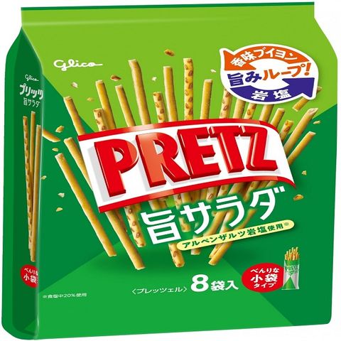 Glico 固力果 沙拉脆棒117.6 公克