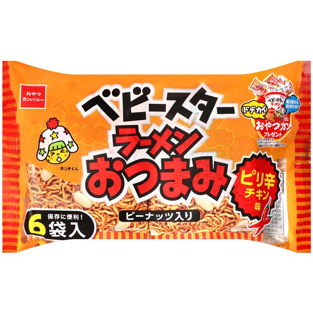 OYATSU 優雅食  花生點心麵-辣味雞汁 (138g)