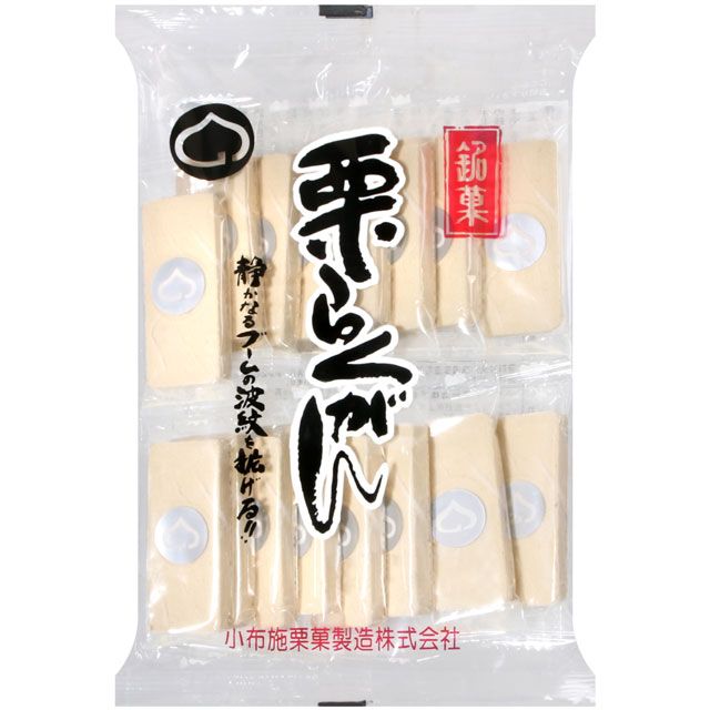 小布施  栗落雁餅 (153.6g)