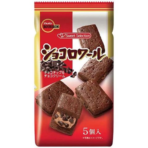 《北日本》巧克力奶油可可碎粒夾心脆餅 85.5G