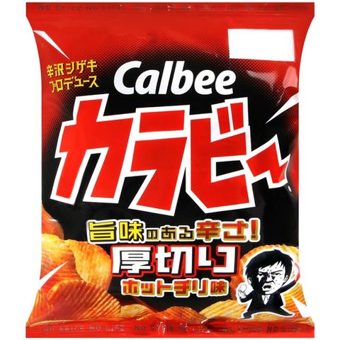 Calbee 卡樂先生香辣風味厚切波浪洋芋片 (55g)