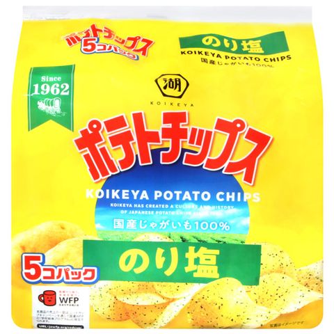 湖池屋 5P洋芋片-海苔鹽風味 (135g)