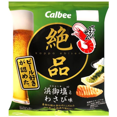 Calbee 卡樂先生絕品芥末&鹽味風味餅乾 (60g)