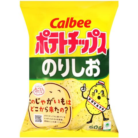 Calbee 卡樂先生海苔鹽風味洋芋片 (60g)